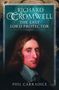 Text: "Richard Cromwell - The Last Lord Protector" von Phil Carradice. Illustration eines Mannes mit langem Haar und ernster Miene., Buch
