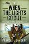 "When the lights go out" und "Francis A Doherty" stehen über einem Foto eines lächelnden Piloten vor einem Militärflugzeug., Buch