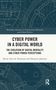"Cyber Power in a Digital World" von Bruna Toso de Alcântara und Donavon Johnson. Technisches, blaues Hintergrundmuster., Buch