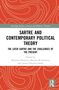 Titel: Sartre and Contemporary Political Theory. Rotes, gemustertes Hintergrunddesign., Buch