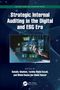 "Strategic Internal Auditing in the Digital and ESG Era", Buchcover mit Technologie-Icons und einer Hand., Buch