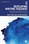 „Second Edition. Developing Writing Teachers. Terry Locke and Lucinda McKnight“. Blaue Aquarell-Illustration., Buch