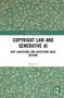 "Copyright Law and Generative AI: Why Limitations and Exceptions Need Reform" von Yangzi Li. Grüner Hintergrund mit dekorativen Mustern., Buch