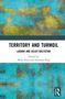 Text: "Territory and Turmoil: Ladakh and Gilgit-Baltistan. Edited by Meha Dixit and Saranjam Baig." Hintergrund: Blau-goldene Malerei., Buch