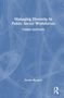 "Managing Diversity In Public Sector Workforces, THIRD EDITION, Norma Riccucci." Blaue Abstraktion mit weißem Text., Buch
