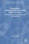 Titel: Intercultural Communication on Human Rights and Peace. Untertitel: Learning from Western Europe and South America. Autor: Amos Nascimento. Blaues Cover mit abstrakten Linien., Buch