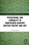 Titel: "Persephone and Liminality in Nineteenth-Century British Poetry and Art". Autor: Dorota Osińska. Grüner, gemusterter Hintergrund., Buch