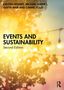 „Events and Sustainability, Second Edition“. Autoren: Kirsten Holmes, Michael Hughes, Judith Mair, Carmel Foley. Lichterketten vor unscharfem Hintergrund.