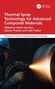 "Thermal Spray Technology for Advanced Composite Materials" steht über einem Arbeiter mit blauem Helm und Funkenstrahl., Buch