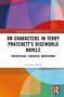 "Buchcover: 'On Characters in Terry Pratchett’s Discworld Novels' von Kamil B. Karaś. Farbiges, abstraktes Design.", Buch