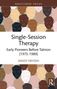 Text "Single-Session Therapy: Early Pioneers Before Talmon (1975-1989)” von Windy Dryden. Hintergrund: Diverse stilisierte Gesichter., Buch