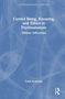 Titel: "Curved Being, Knowing, and Ethics in Psychoanalysis". Autor: Todd Anderson. Blaugrauer Hintergrund., Buch