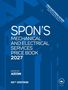 Titel: "SPON'S MECHANICAL AND ELECTRICAL SERVICES PRICE BOOK 2027", 58. Auflage, bearbeitet von AECOM. Blaues Coverdesign., Buch
