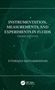 "INSTRUMENTATION, MEASUREMENTS, AND EXPERIMENTS IN FLUIDS, THIRD EDITION, ETHIRAJAN RATHAKRISHNAN." Hintergrund: grüne abstrakte Linien., Buch