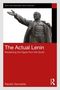 "The Actual Lenin: Reclaiming the Figure from the South" von Ranabir Samaddar. Eine Statue von Lenin mit ausgestrecktem Arm., Buch