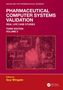 "Pharmaceutical Computer Systems Validation," reale Fallstudien, dritte Auflage, Band 2. Finger zeigt auf digitale Symbole., Buch