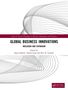 „Global Business Innovations: Inclusion and Expansion“ von Sapna Rakesh, Adarsh Garg und Shiv K. Tripathi. Graue Linienmuster., Buch