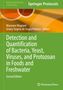 Springer Protocols-Titel in Grün, Thema: Erkennung und Quantifizierung von Mikroorganismen in Lebensmitteln und Süßwasser., Buch