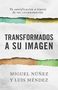 "Transformados a Su Imagen" von Miguel Núñez und Luis Méndez. Hintergrund: gefärbte Papierstreifen.
