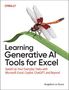"Learning Generative AI Tools for Excel" mit Libelle auf einem grünen Halm. Autorin: Angelica Lo Duca., Buch