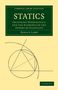 Horace Lamb: Statics, Buch