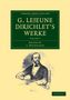 Peter Gustav Lejeune Dirichlet: G. Lejeune Dirichlet's Werke - Volume 1, Buch