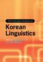 The Cambridge Handbook of Korean Linguistics, Buch