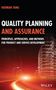 Herman Tang: Quality Planning and Assurance, Buch