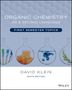 David R. Klein: Organic Chemistry as a Second Language, Buch