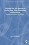 Buchcover: "Policing and the American Racial State from Plantation to Algorithm". Autor: Jason M. Williams. Blauer Hintergrund., Buch
