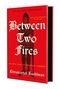 „Between Two Fires“ von Christopher Buehlman. Illustration eines Ritters mit Totenkopf auf rotem Hintergrund., Buch