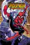 „The Spectacular Spider-Man: Brand New Day“ in gelber und oranger Schrift. Spider-Man schwingt dynamisch im Vordergrund., Buch