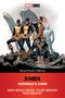 "Marvel Comics" und "ALL-NEW X-MEN YESTERDAY’S X-MEN". Illustration: Fünf Superhelden in gelb-blauen Anzügen, einer mit Flügeln., Buch