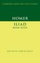 "Cambdidge Greek and Latin Classics - Homer - Iliad Book XXIII - Edited by Adrian Kelly." Gelber und grüner Hintergrund.
