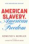 Edmund S Morgan: American Slavery, American Freedom, Buch