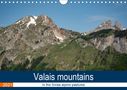 Alain Gaymard: Valais mountains In the Swiss alpine pastures (Wall Calendar 2021 DIN A4 Landscape), Div.