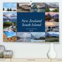 Joana Kruse: New Zealand South Island, fjords, coast and mountains (Premium, hochwertiger DIN A2 Wandkalender 2022, Kunstdruck in Hochglanz), Kalender