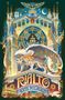"RIALTO" in großen Buchstaben, darunter "KATE MILFORD". Fantastische Szenerie mit geflügelter Katze, Säulen und mystischen Kreaturen., Buch