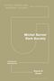 Titel: "Michel Serres’ Dark Society". Autor: Steven D. Brown. Serie: "Michel Serres and Material Futures". Subtitel: "Charting the Anthropocene". Hintergrund: Olivgrün mit abstrakten Linien., Buch