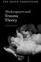 "Shakespeare and Trauma Theory" von Kelsey Ridge. Blumendarstellung in Schwarz-Weiß., Buch
