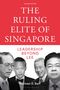 "THE RULING ELITE OF SINGAPORE" steht oben, "LEADERSHIP BEYOND LEE" darunter. Unten sind vier Männer in Anzügen.