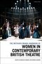 "The Methuen Drama Handbook of Women in Contemporary British Theatre" mit Schauspielerinnen auf einer Bühne., Buch