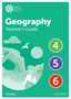 "Geography Teacher's Guide 4, 5, 6. Oxford International Resources, Primary. Illustration mit Vögeln, Landschaft, Mädchen.", Buch