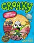 "Croaky: Danger at Crater Canyon" von Matty Long. Comic-Stil mit einem schreienden Frosch in einer Canyonlandschaft.