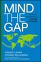 "MIND THE GAP" in großen Buchstaben, darunter "SCALING BUSINESSES ACROSS CULTURES", grüne Weltkarte auf blauem Hintergrund.