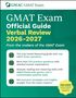 „GMAT Exam Official Guide Verbal Review 2026-2027“ steht oben. Enthält Infos und Vorteile des Guides., Buch