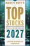 Text: "Martin Roth's Best-Selling Annual Top Stocks 2027, Thirty-Third Edition, A Sharebuyer's Guide to Leading Australian Companies." 

Ein modern wirkendes Buchcover in grün und gold Tönen.