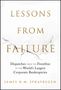 Titel: LESSONS FROM FAILURE. Untertitel: Dispatches from Corporate Bankruptcies. Autor: James H. M. Sprayregen. Marmoreffekt.