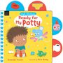 "Ready for My Potty" von Amanda Jenner. Illustration: Kind mit Locken, Maus mit Flügeln, Spielzeug. Farbenfroh und verspielt., Buch