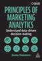 Text: "Principles of Marketing Analytics. Understand data-driven decision-making. Ijeoma Onwumere." Oben Logo, unten Symbole., Buch